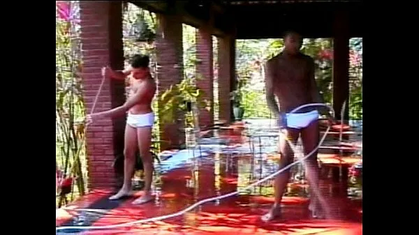 Caballeros gay - InterracialPoleSmokingParade - escena 3 películas en total nuevas