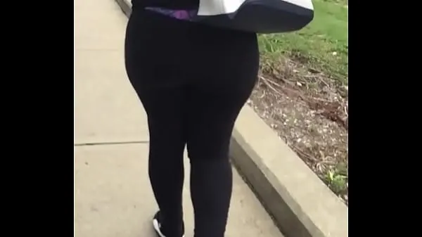 Fresh vouyer thick big bubble butt booty classmate candid ass jiggling while walking total Movies