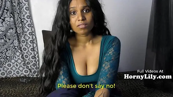 新鲜的 Bored Indian Housewife begs for threesome in Hindi with Eng subtitles 部电影