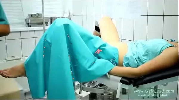Fresh beautiful girl on a gynecological chair (33 total Movies