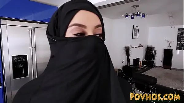Fresh Muslim busty slut pov sucking and riding cock in burka total Movies