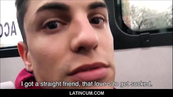 Nuovi Giovane gay amatoriale Latino spagnolo uomo sul treno ha offerto denaro per dare orale e avere sesso con un ragazzo dritto POV film in totale