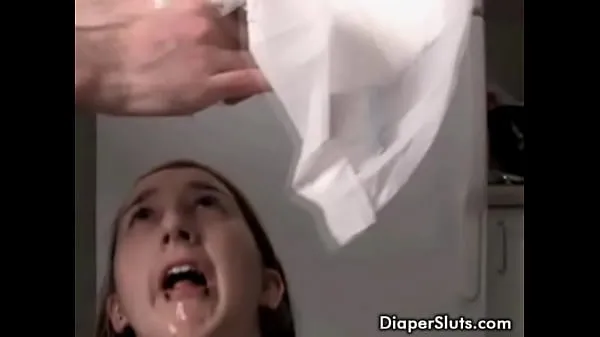 Fresh y. slut drinking her piss from diaper total Movies