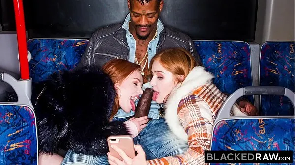Fresh BLACKEDRAW Two Beauties Fuck Giant BBC On Bus total Movies