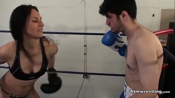 Fresh Femdom Boxing Beatdown of a Wimp total Movies