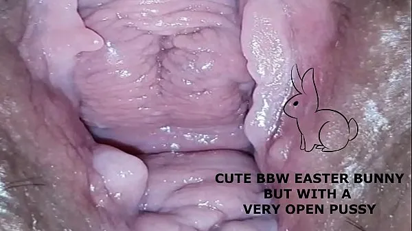 총 영화 Cute bbw bunny, but with a very open pussy 신선