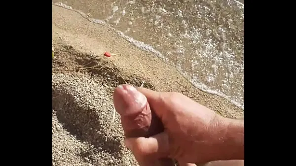 ibizabigcock cumshot on the beach in ibiza Jumlah Filem baharu