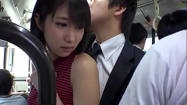 Fresh Sexy japanese chick in miniskirt gets fucked in a public bus total Movies