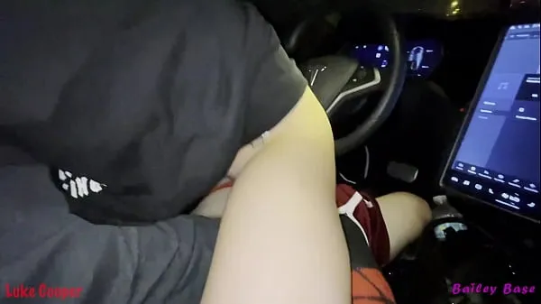 تازہ Fucking Hot Teen Tinder Date In My Car Self Driving Tesla Autopilot کل موویز