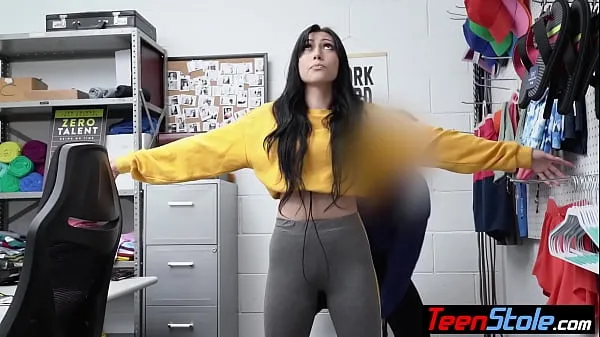 Fresh Petite latina teen shoplifter Judy Jolie offering fuck to avoid jail total Movies