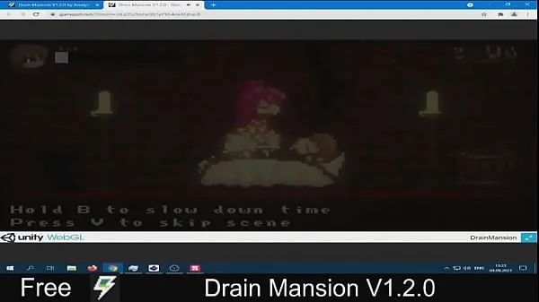 Frische insgesamt Drain Mansion 2D-Plattformer Filme