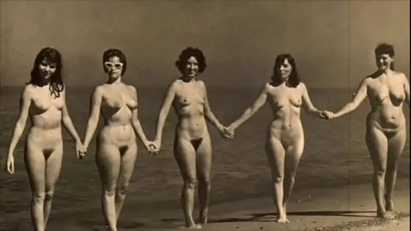 Ferske Retro Pornostalgia, 1960s Group Sex filmer totalt